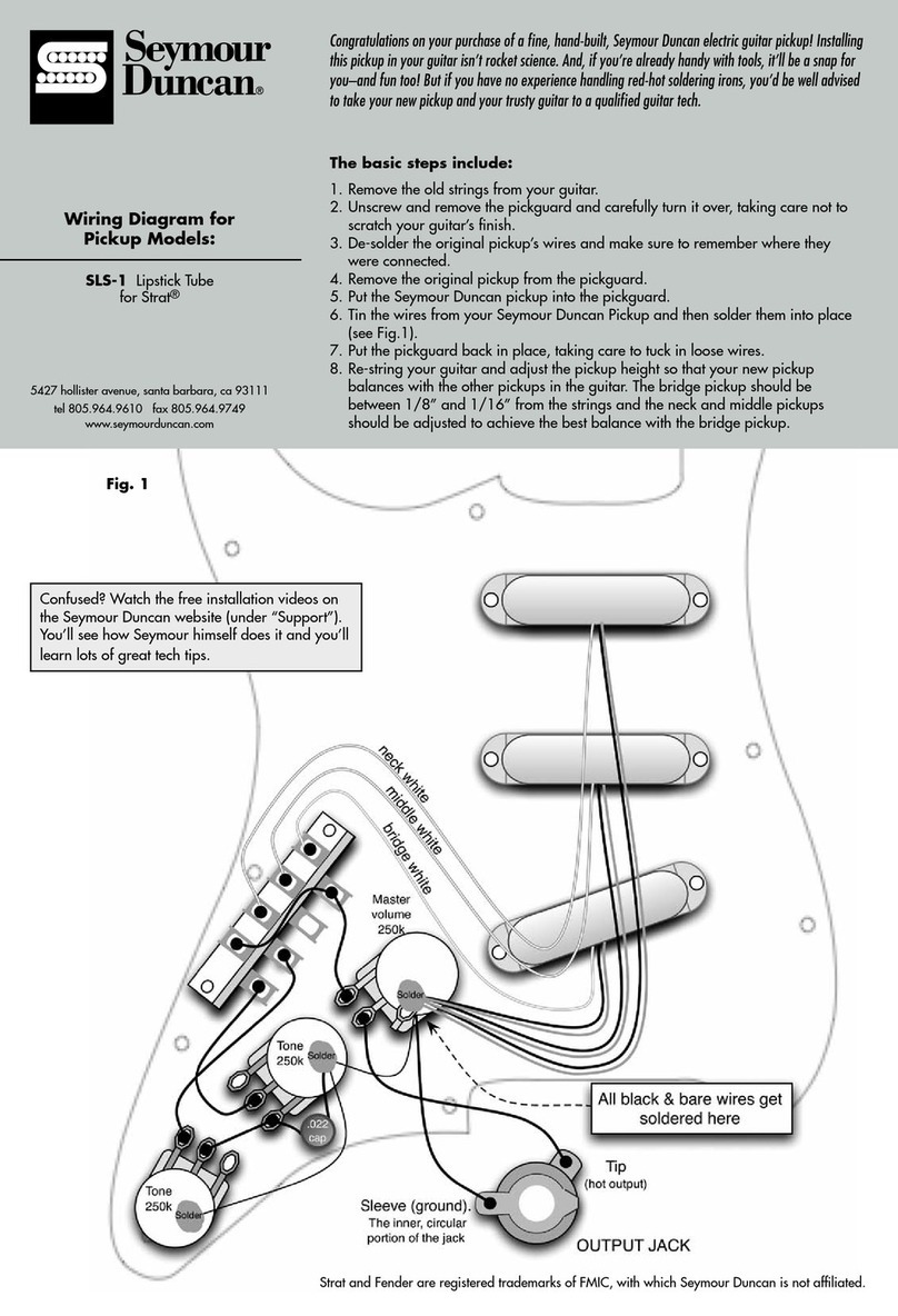 Duncan SLS-1 Quick start guide