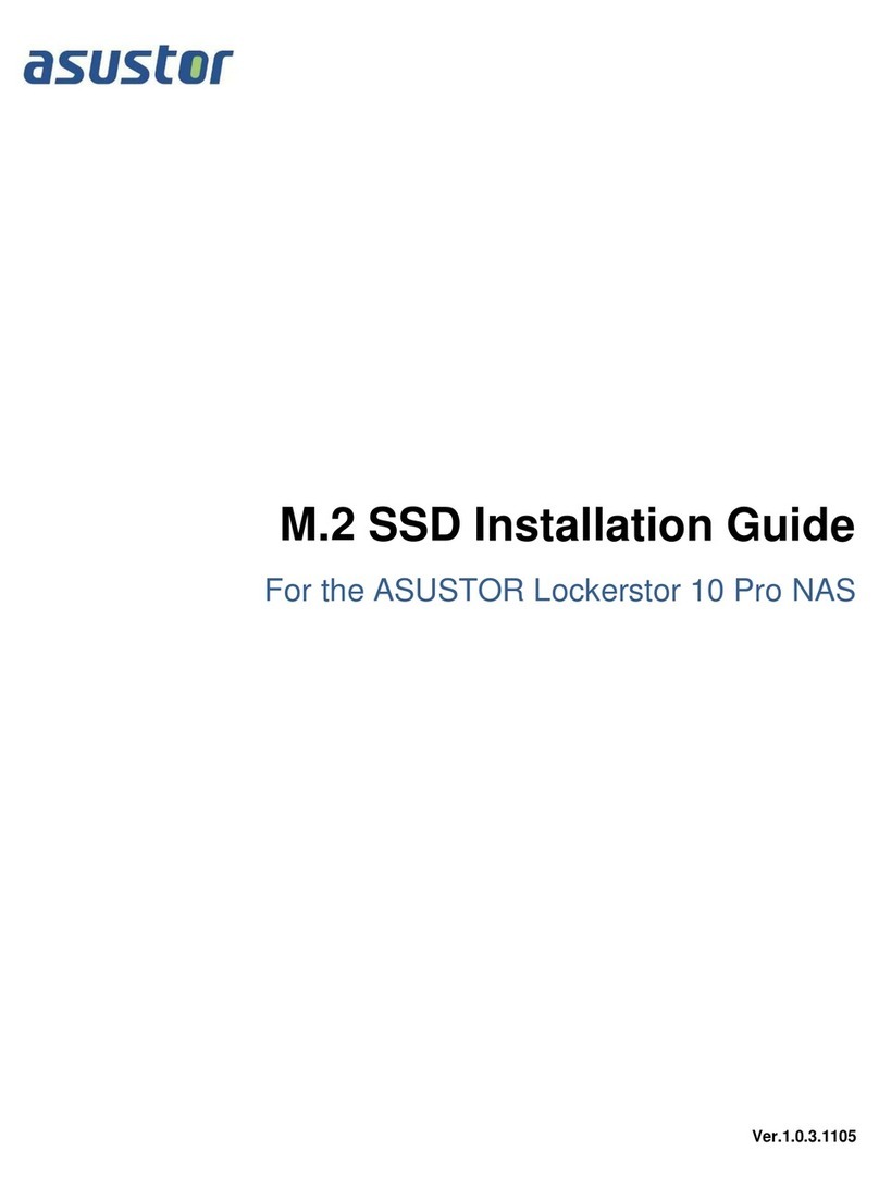 ASUSTOR Lockerstor 10 Pro User manual