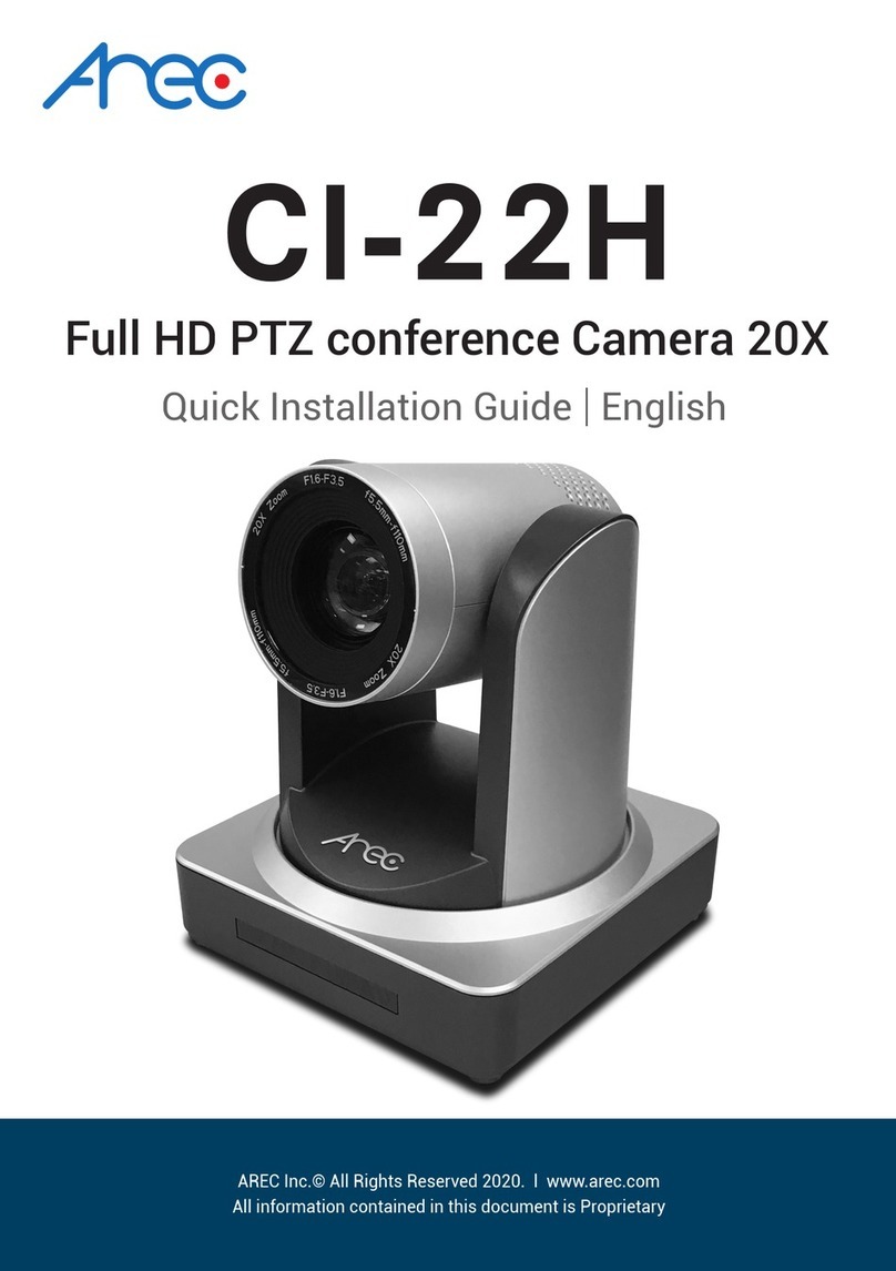 Arec CI-22H Quick installation guide