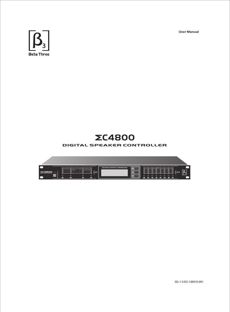 Beta Three EC4800 user manual