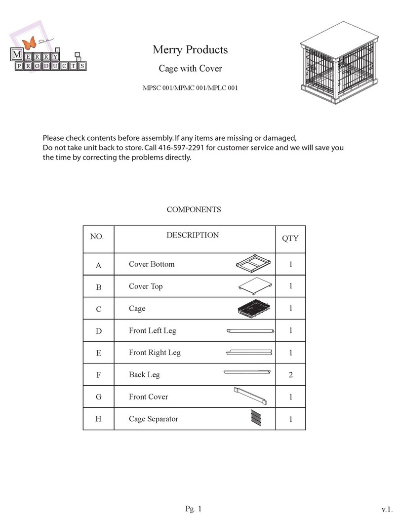 Merry Products MPSC 001 manual Merry Products MPSC 001 manual