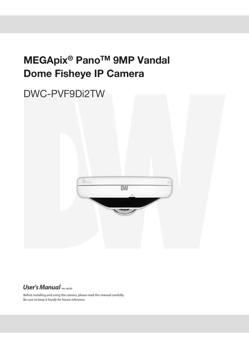 DW MEGApix Pano DWC-PVF9Di2TW user manual
