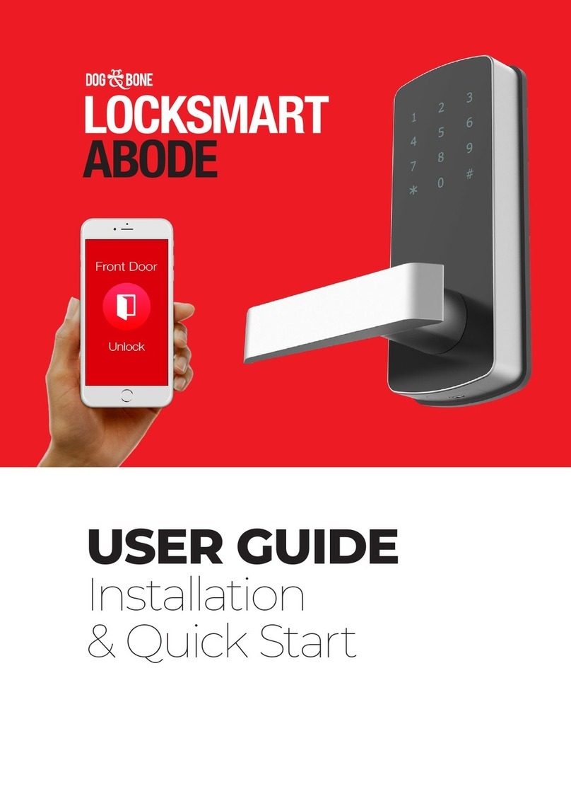 Locksmart LOCKSMART ABODE User guide, installation & maintenance