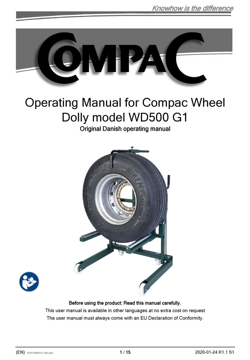 Compac WD500 G1 operating manual