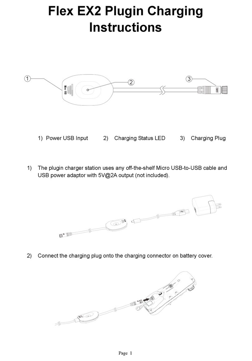 Magnetek FLEX EX2 Charging Instructions