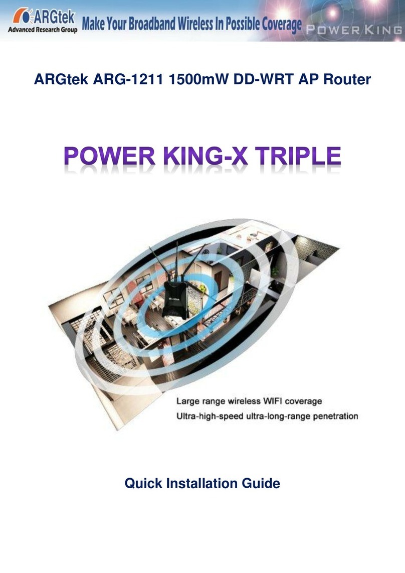 ARGtek ARG-1211 User manual