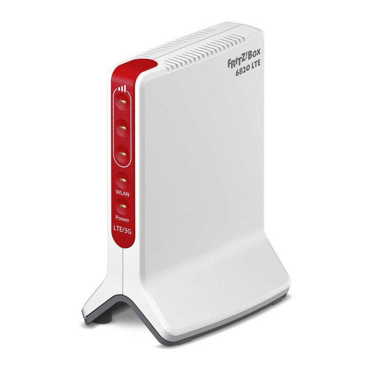 Fritz! Fritz!Box 6820 LTE User manual Fritz! Fritz!Box 6820 LTE User manual