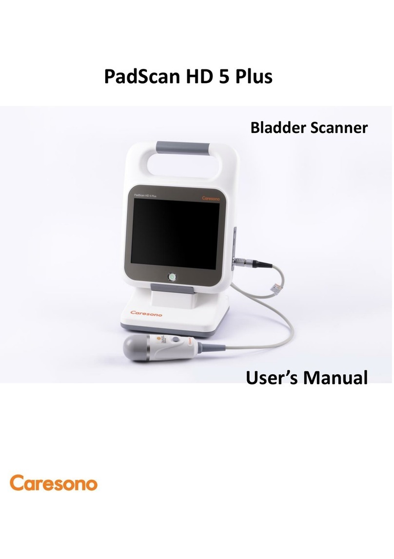 Caresono PadScan HD 5 Plus user manual