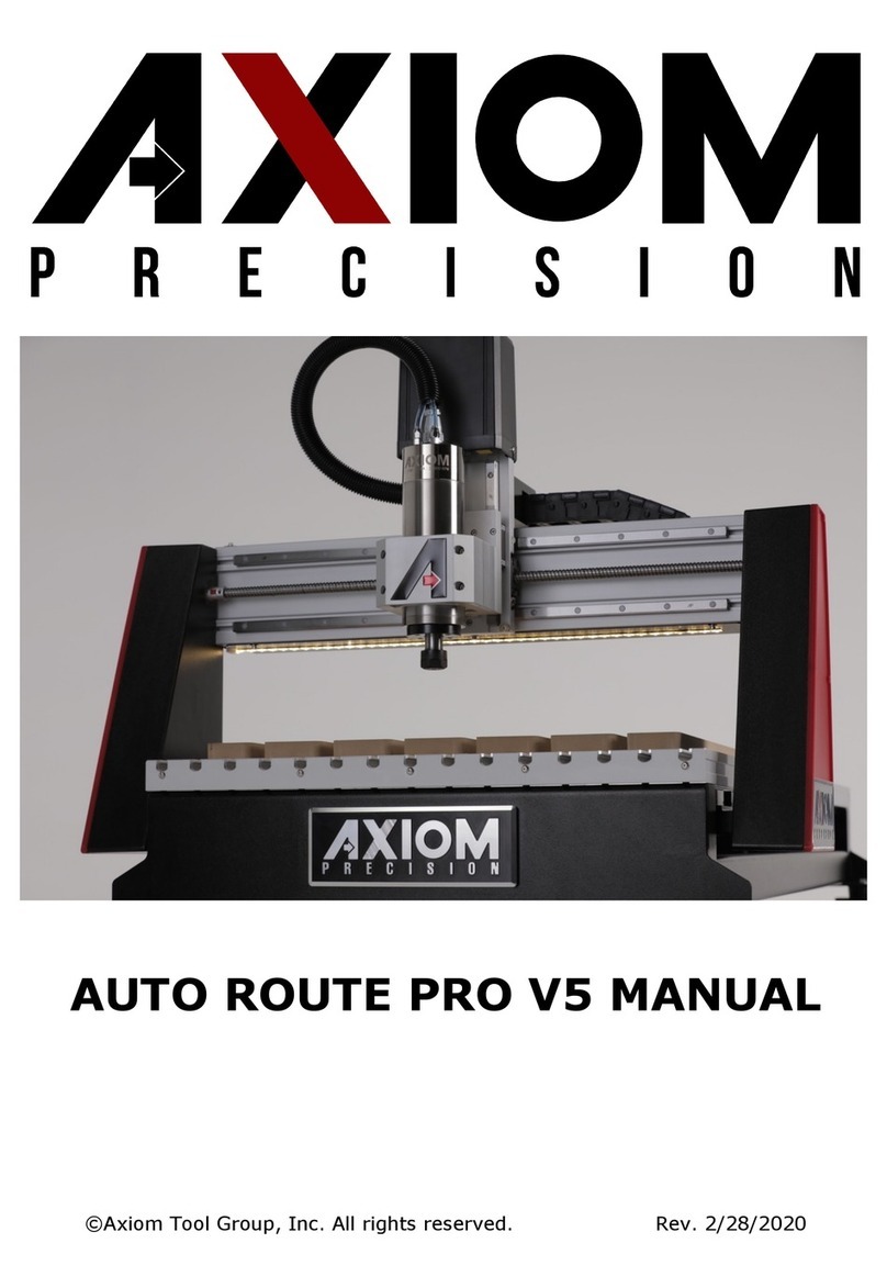 Axiom Precision AUTO ROUTE PRO V5 manual