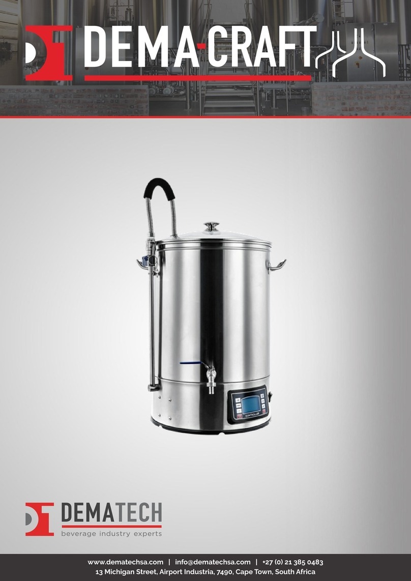 Dematech Dema-Craft 60l Operation manual
