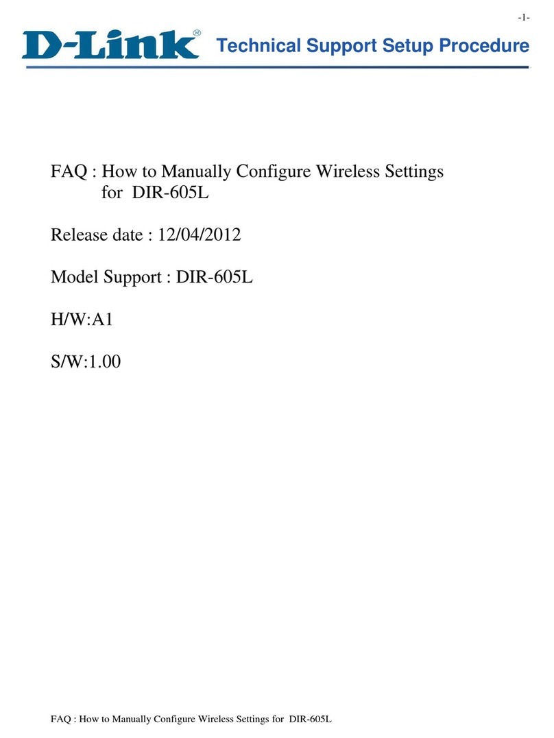 D-Link DIR-605L Manual