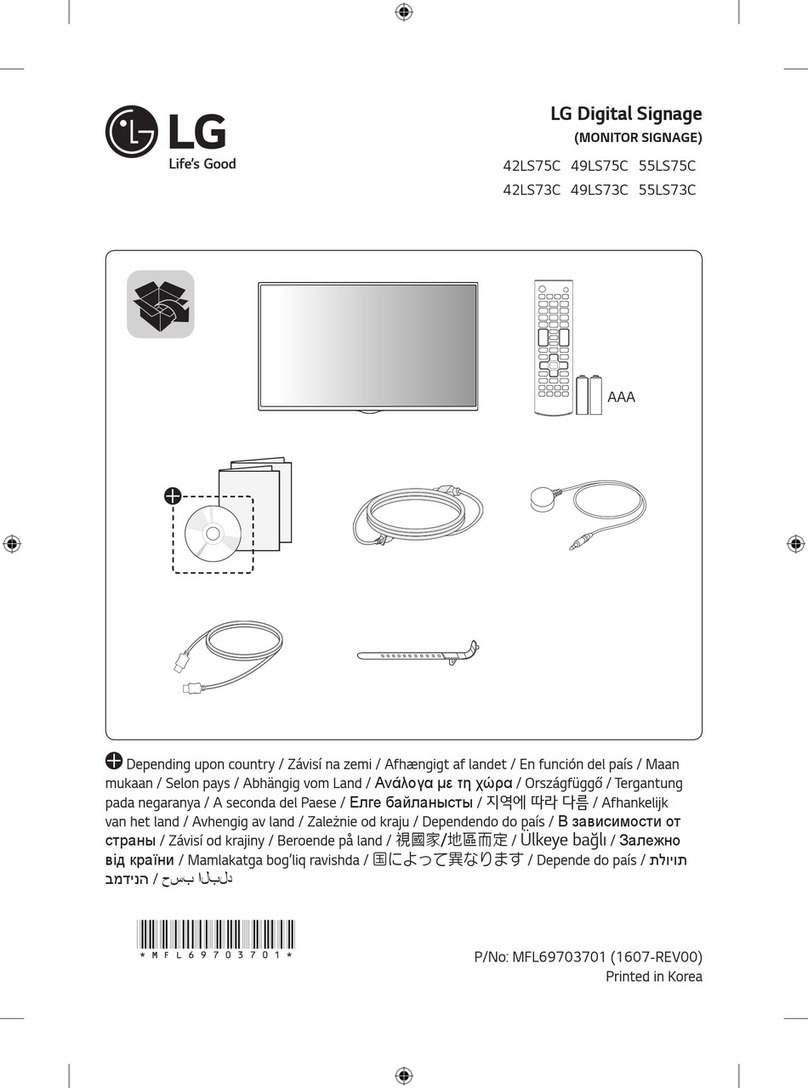 LG 42LS75C User manual