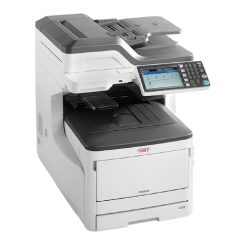 OKIDATA MC873 User manual OKIDATA MC873 User manual