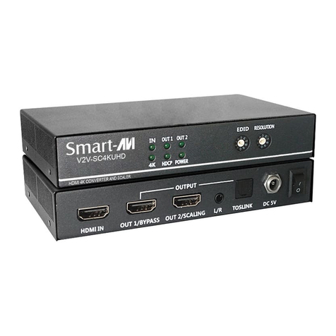 SMART-AVI V2V-SC4KUHD User manual SMART-AVI V2V-SC4KUHD User manual