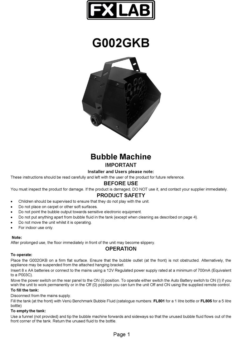FX LAB G002GKB manual