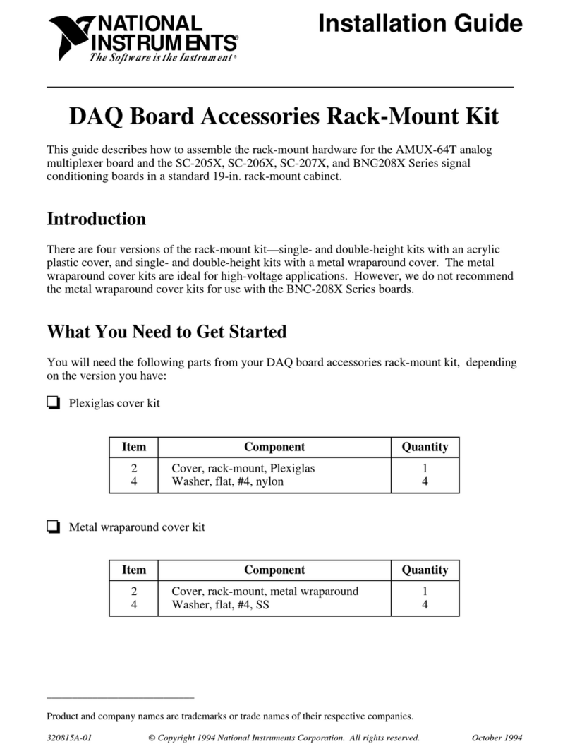 National Instruments AMUX-64T installation guide