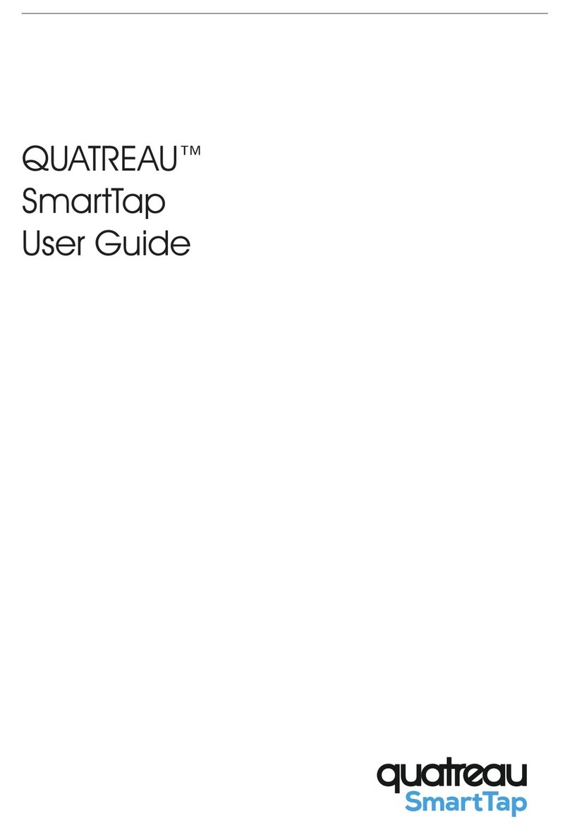 Pure H2O QUATREAU SmartTap user guide
