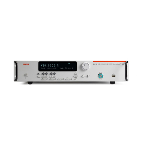 Keithley 2651A User manual