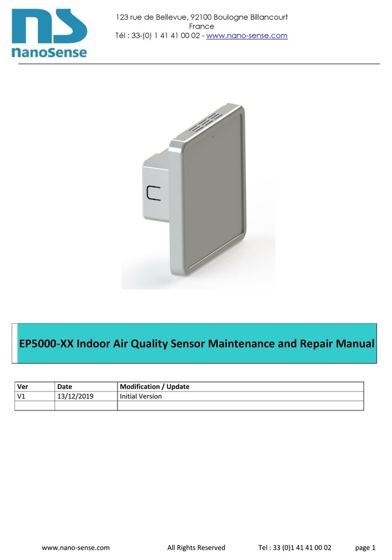 NanoSense EP5000 Series Operating instructions