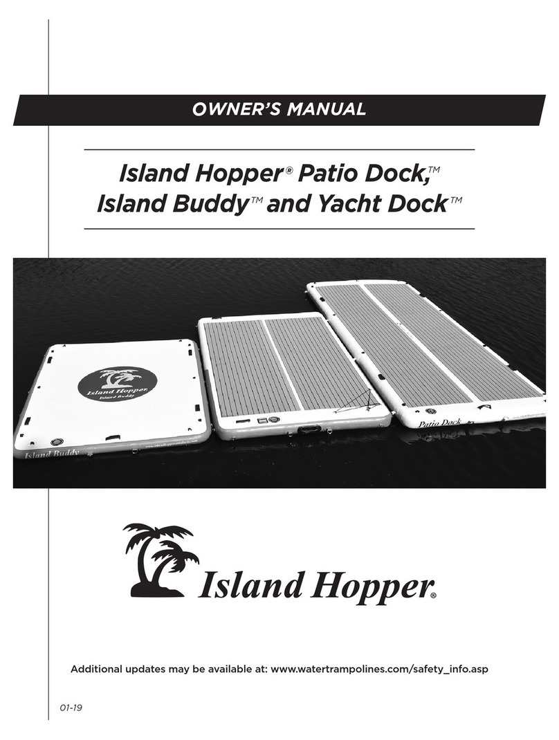 ISLAND HOPPER Patio Dock owner's manual