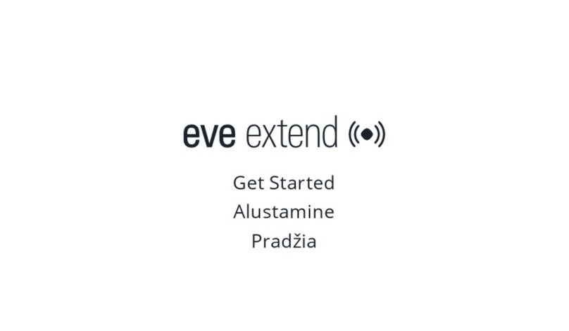 Eve Systems Eve Extend Get started