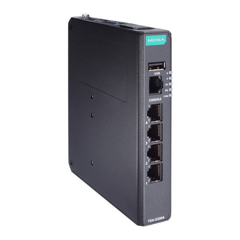 Moxa Technologies TSN-G5000 Series User manual Moxa Technologies TSN-G5000 Series User manual