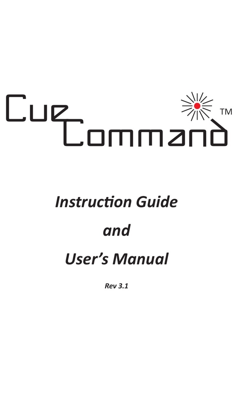 Deceptively Simple Cue Command User manual