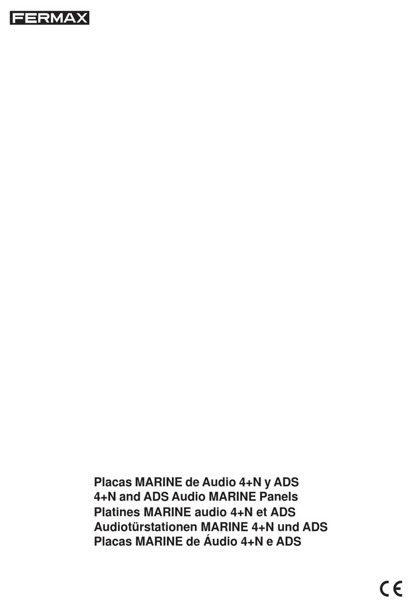 Fermax LOFT 4+N User manual