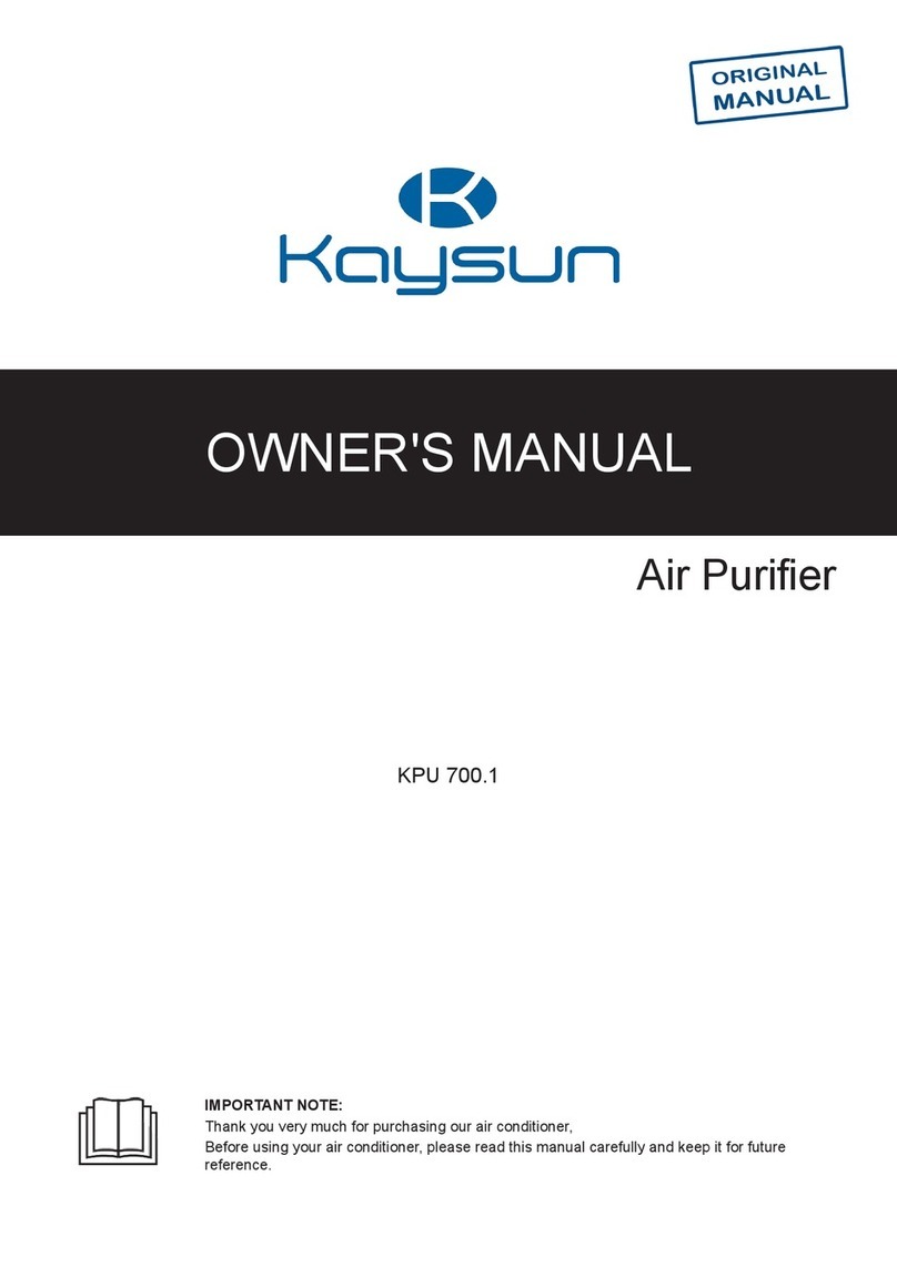 Kaysun KPU 700.1 owner's manual