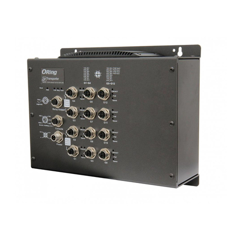 ORiNG TGPS-9084GT-M12X-BP2-24V Quick installation guide ORiNG TGPS-9084GT-M12X-BP2-24V Quick installation guide