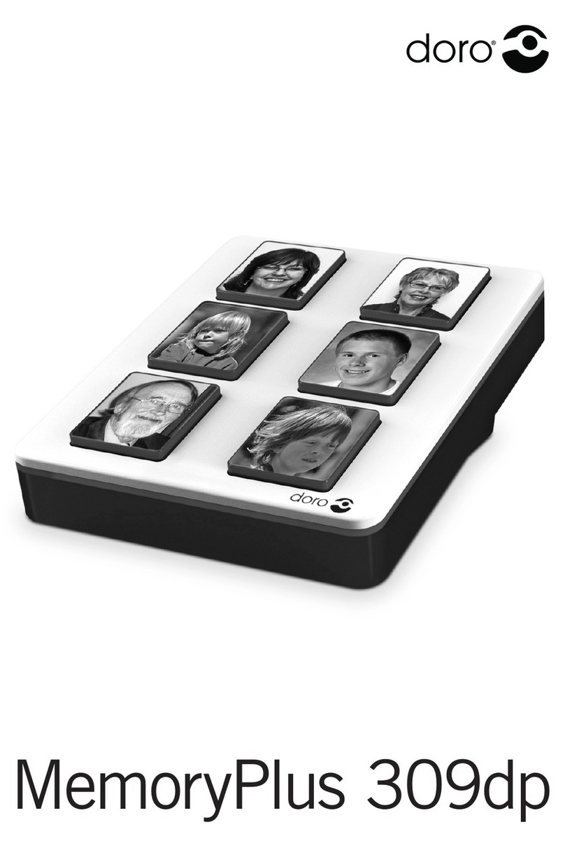 Doro MemoryPlus 309dp User manual