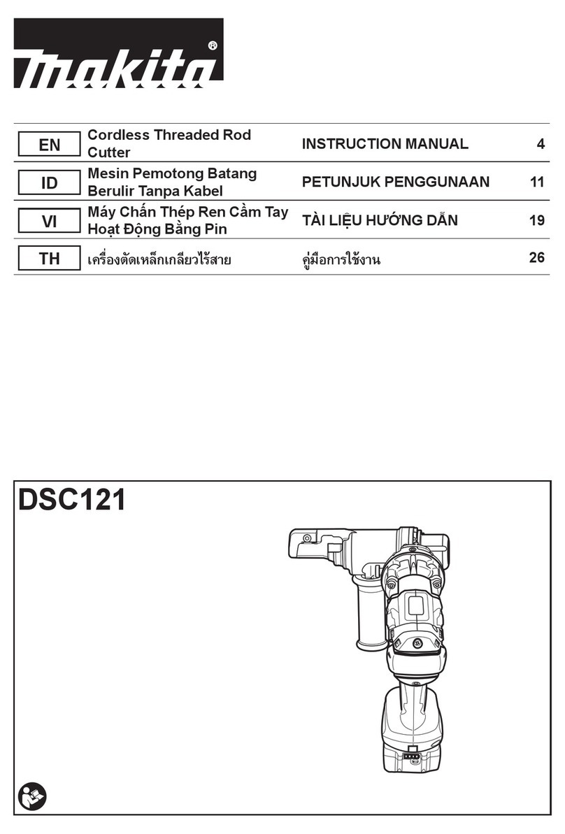 Makita DSC121 Original instructions