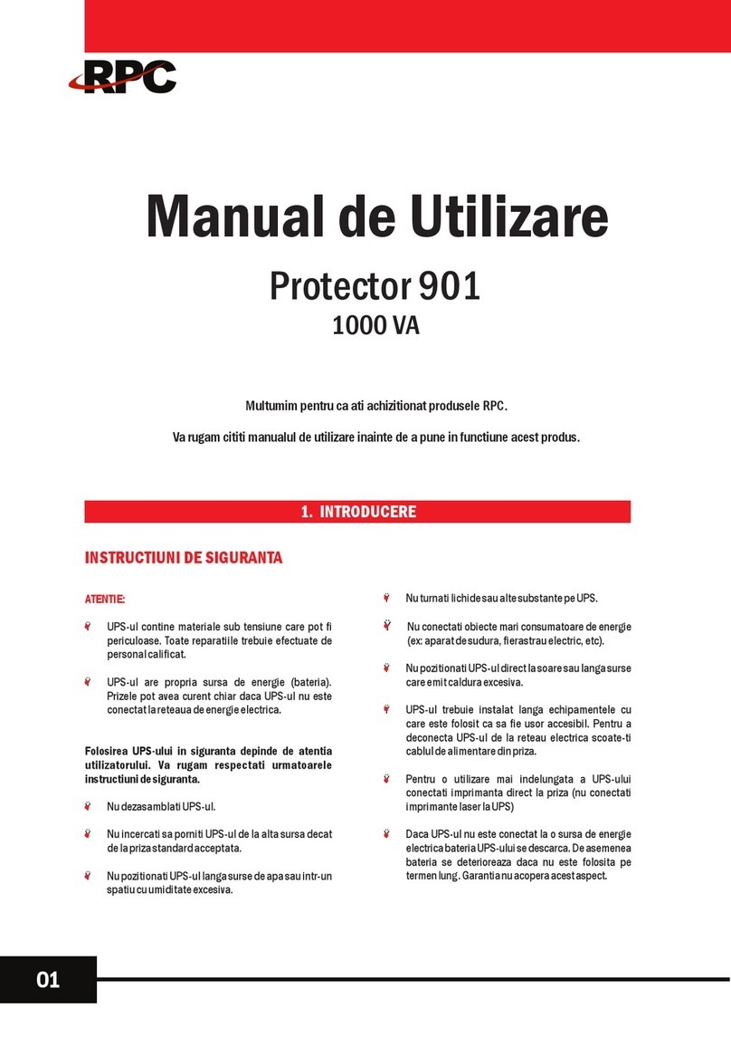RPC Protector 901 user manual