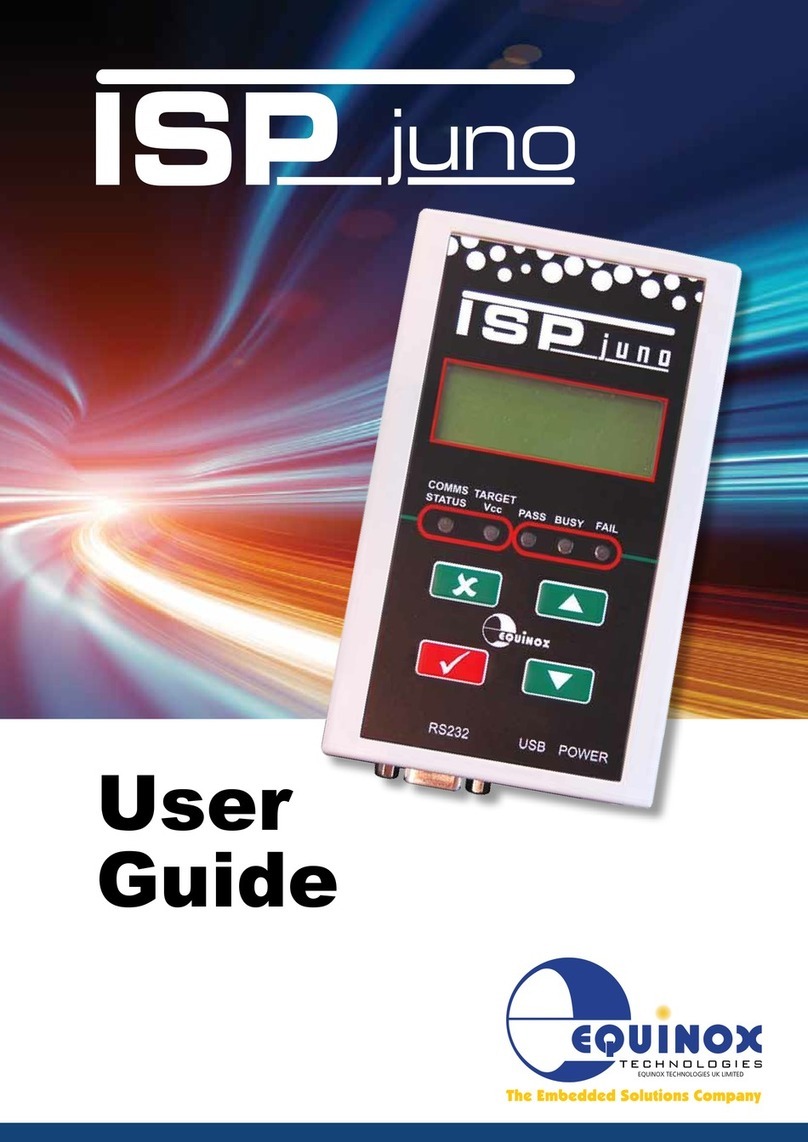 Equinox Systems ISP juno user guide