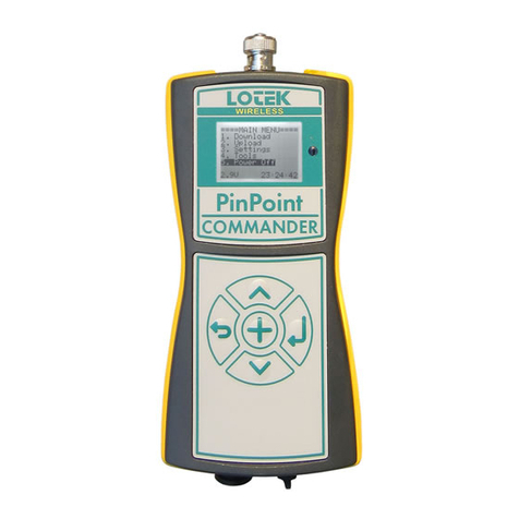 Lotek PinPoint Commander user manual