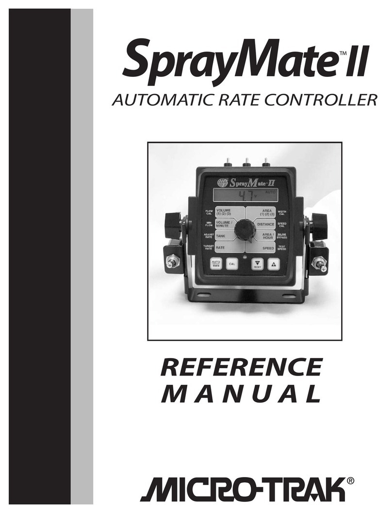 micro-trak SprayMate II User manual