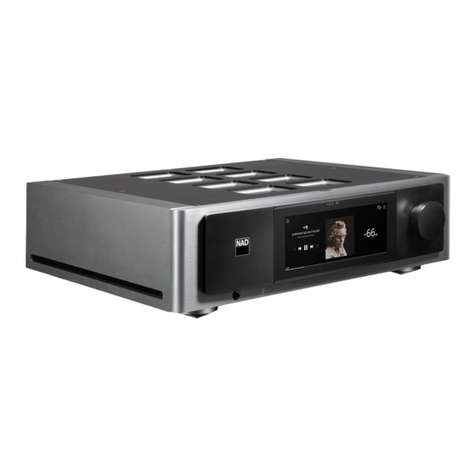 NAD M33 User manual