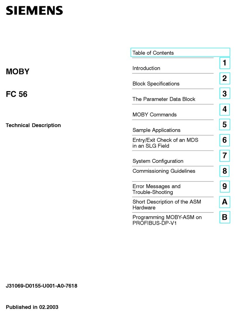 Siemens MOBY FC 56 Technical description