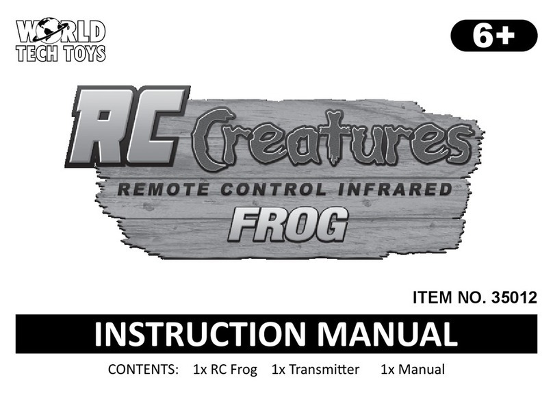 World Tech Toys RC Creatures instruction manual