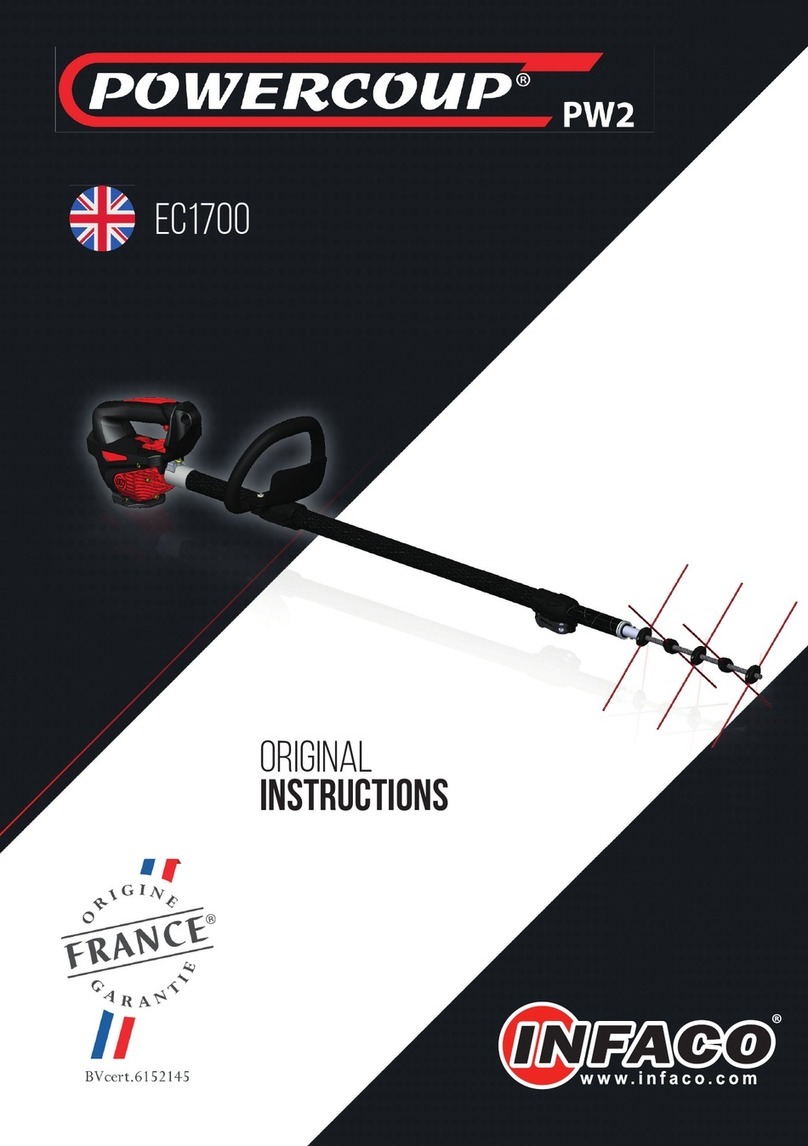 infaco Powercoup PW2 EC1700 instructions