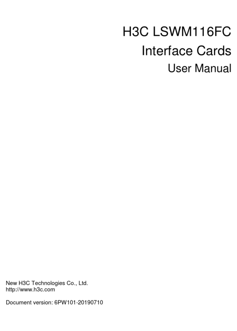 H3C LSWM116FC user manual