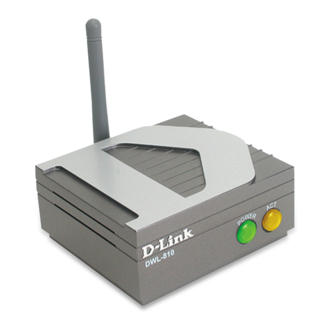 D-Link Air DWL-810 User manual D-Link Air DWL-810 User manual