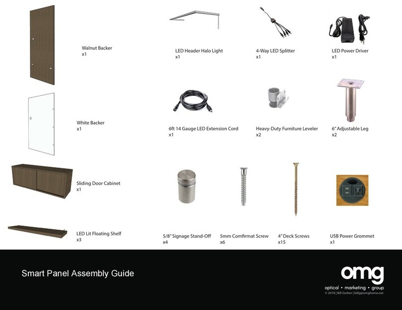 OMG Smart Panel Assembly guide OMG Smart Panel Assembly guide