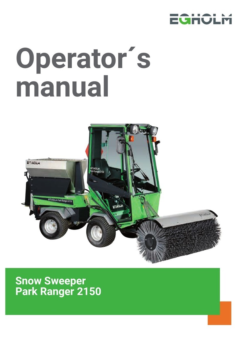 Egholm Park Ranger 2150 Operator's manual Egholm Park Ranger 2150 Operator's manual