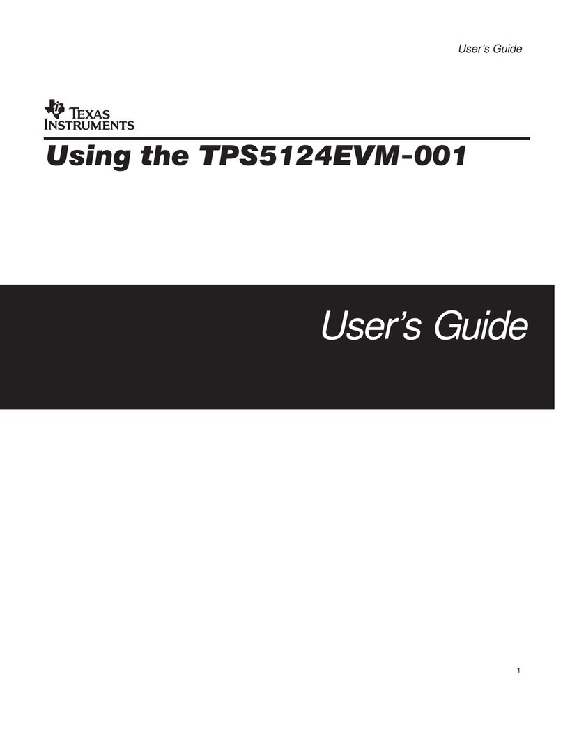 Texas Instruments TPS5124EVM-001 User manual