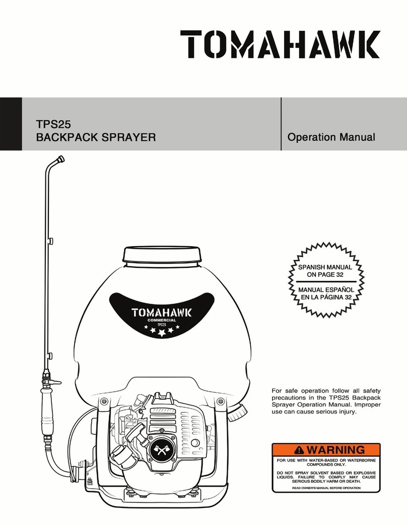 Tomahawk TPS25 User manual