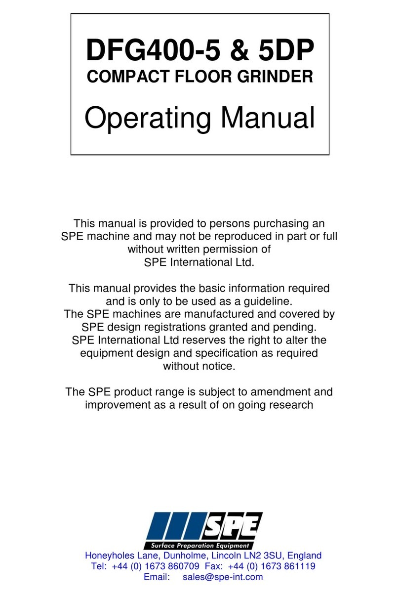 SPE DFG400 Series operating manual