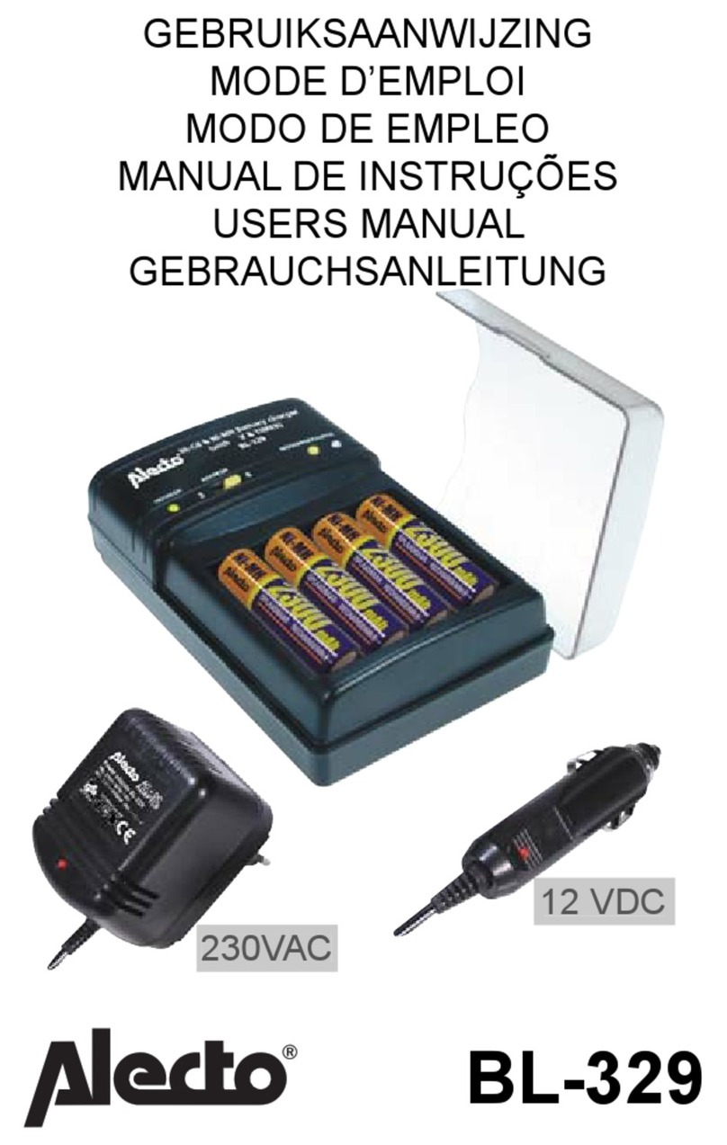 Alecto BL-329 user manual