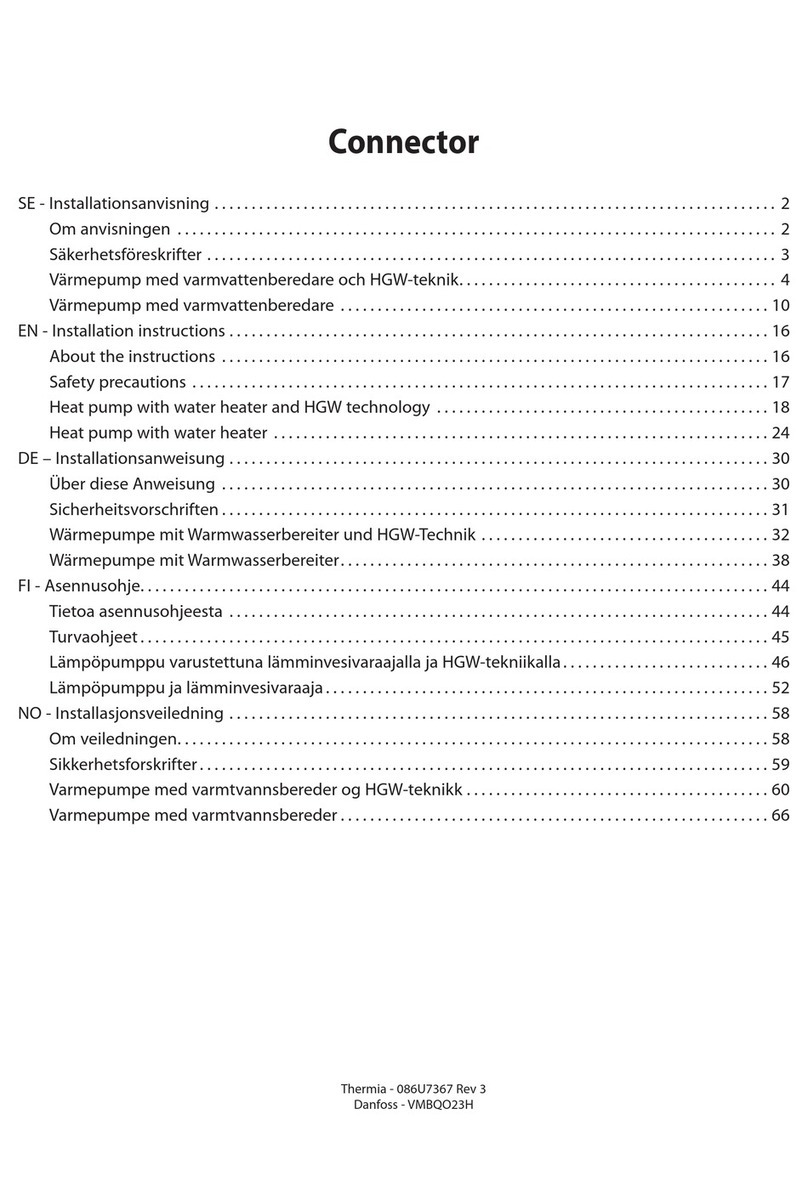 Danfoss VMBQO23H User manual
