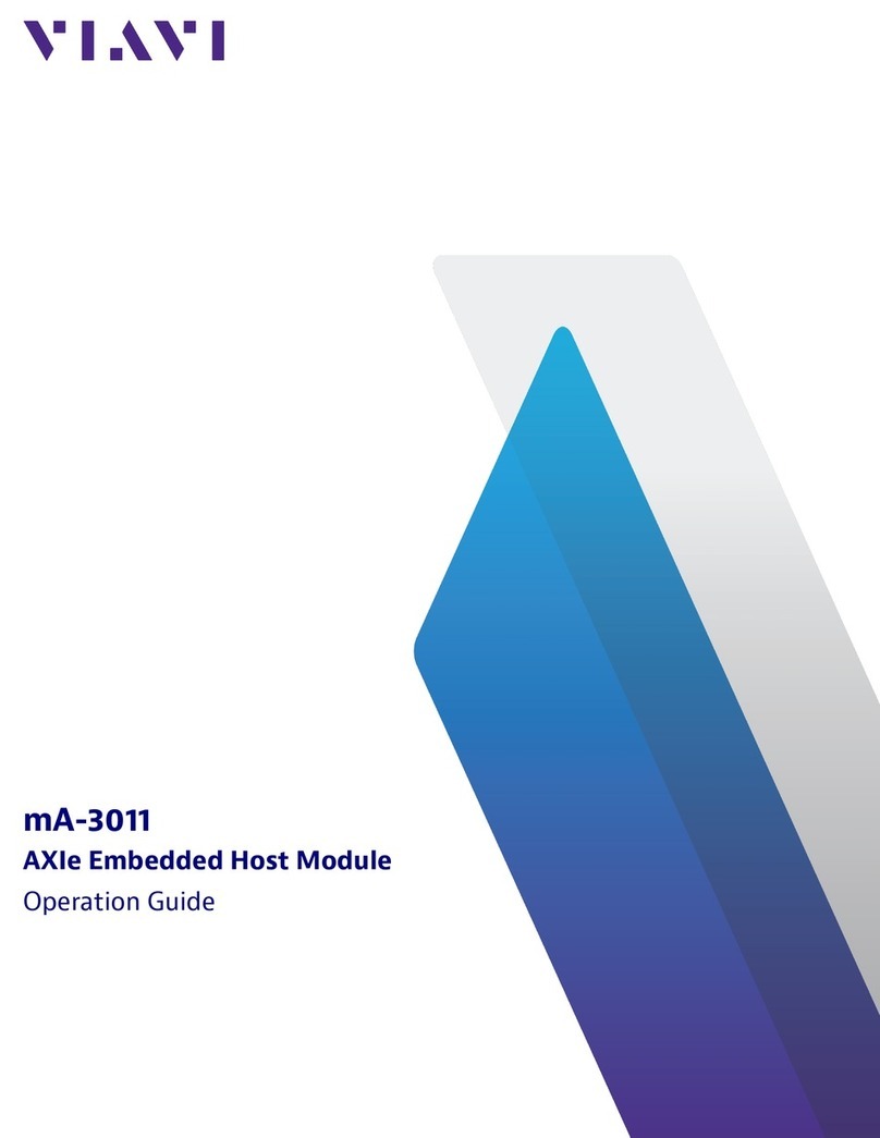 Viavi mA-3011 Operation guide